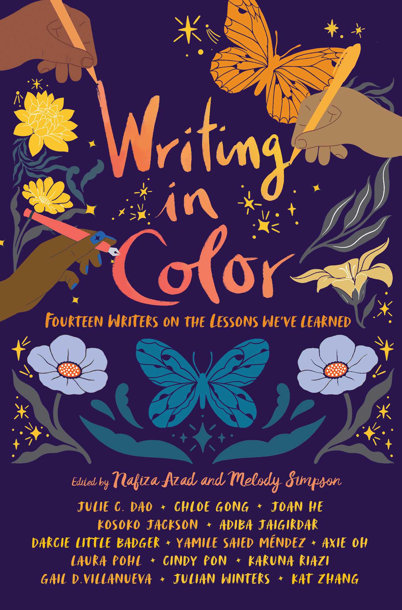 Cover for "Writing in Color"
