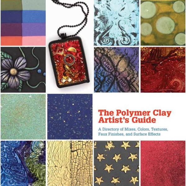 The cover is quilted in different polymer clay designs ranging in various patterns and colors.