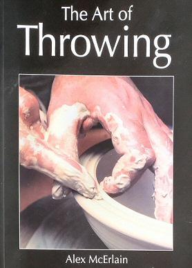 Black cover shows two hands throwing a pot on a pottery wheel.