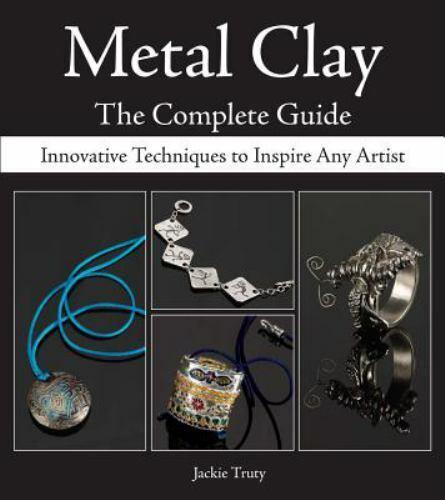 Black cover features different metal clay jewelry designs.