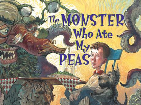 Book cover for The Monster Who Ate My Peas